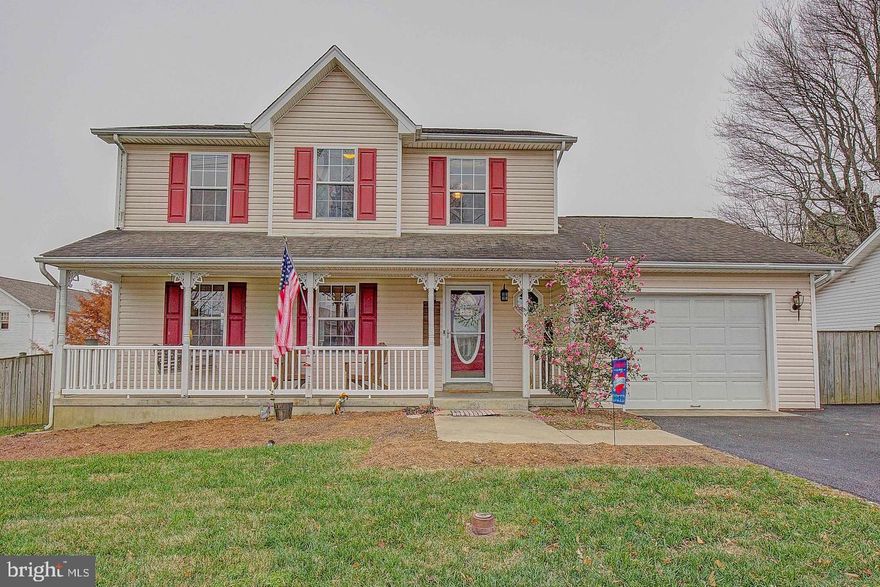 More pictures to come!
Professional pictures being taken on 7/31 and uploaded Weds night.

Fantastic location in the heart of Chesapeake Beach! This two-story colonial is super clean and move-in ready! Large, fully fenced backyard with privacy fence that has two gates, including a double door gate with alley access. Perfect home for dog lovers! The garage has a (2021) GE ductless heating & air unit for temperature control--perfect for housing pets with a large doggie door leading to backyard-- or could be used as a great man-cave! New garage door to be installed this month* You'll love the luxurious master bedroom with crown molding and two closets, including a walk-in-closet! Master bath has large vanity and tub for soaking. Main level has an open floor plan, with new, top-of-the-line LVP flooring in the living room---which is not only gorgeous but durable, waterproof and scratch resistant too! Kitchen is nicely updated with stainless steel appliances and white kitchen cabinets. Deck was built  (2019) with vinyl railings for low maintenance durability. Plenty of storage here---in the large bedroom closets, good sized pantry in the kitchen, a full-size laundry closet off the kitchen, and a nice-sized shed for extra storage too! HVAC system and hot water heater (2019). Crawl space has been professionally waterproofed and encapsulated. Sump pump  (2019) and dehumidifier (2019) with control from inside the pantry---giving this home excellent water management, air quality and energy efficiency! Excellent parking for the beach community --has a 1-car garage and three off-street parking spaces on the (2021) asphalt driveway. Chesapeake town residents get private access to Brownies Beach. Easy commute to JBA, Washington DC, Reagan National & BWI Airports! Great walkability to North Beach, Brownies Beach, two boardwalks, marinas, restaurants, and local shops!
