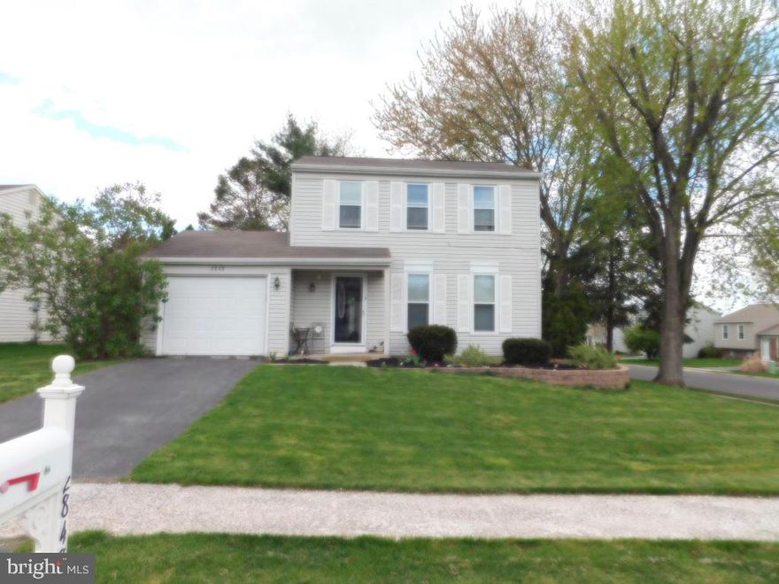 Nice 2 Story home on corner lot. Open Living Room and Dining Room with nice wood laminate flooring. Bright kitchen with new patio door to deck and fenced yard. All doors on 1st floor are new. Finished lower level with wood stove. 3 bedrooms, 1.5 baths. 1 car garage with opener. Great location. Seller will be replacing 2nd floor carpets and carpet to basement.