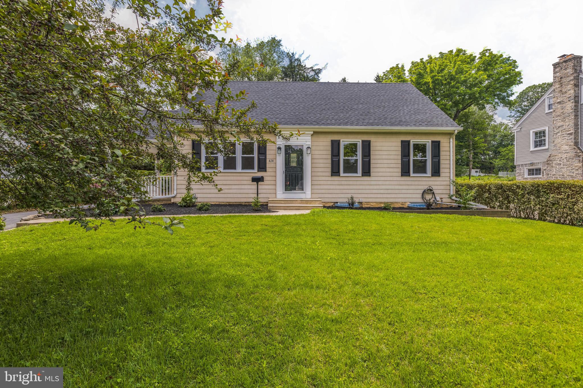 "Welcome Home " to this completely updated home in the award winning Springfield School District.
This beautiful cape cod has been remodeled and restored to its natural beauty. The original hardwoods have been refinished and new hardwoods added to the kitchen and primary bedroom on the main level. There is a fully updated bathroom with a tub adjacent to the primary bedroom . Recessed lighting has been added to the living room, dining room and kitchen. The kitchen has white, contemporary cabinets, stainless appliances, tiled backsplash and white quartz countertops. In addition, it has a beverage center with an added sink. The 8' slider leads outside to a new deck and large yard for your outdoor entertaining. There is a detached garage and large driveway that allows for parking for 5 cars.
The 2nd level has a bedroom the whole length of the house .It is carpeted with a skylight and a full bath with a stall shower.
The basement is finished with a large carpeted family room with recessed lighting. There is additional room that could be used as a guest bedroom, office or playroom.
A storage room and half bath are down the hall along with the laundry room with access to an outside entrance.
This gem will not last ! Come see this amazing property and call it "Home Sweet Home"