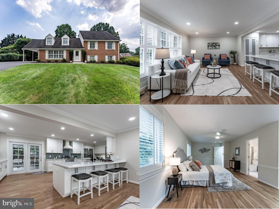Welcome to this one-of-a-kind home is neatly nestled on a spacious corner lot in the sought-after Olde Forge neighborhood of Fairfax in the Woodson school pyramid! Thoughtfully updated and expanded, this home offers the perfect blend of modern design and flexible living space.
Step inside to a newly opened main level where the living room flows seamlessly into the stunning, brand-new kitchen—designed with entertaining in mind. Enjoy crisp white shaker cabinets, quartz countertops, stainless steel appliances, and a spacious island with added storage. Gleaming hardwood floors run throughout the main and upper bedroom levels, creating warmth and cohesion.
From the kitchen, head just a few steps down to the inviting family room, complete with a cozy fireplace—perfect for movie nights or relaxing weekends. Just off the family room, you'll find a large laundry and mudroom with a convenient side entrance.
Continue downstairs to the finished rec room, a versatile space ready to become your gym, media room, workshop, or playroom.
On the first upper level, you’ll find three well-sized secondary bedrooms and an updated full hall bath. One level up, the entire floor is dedicated to the expansive primary suite featuring a generous bedroom overlooking the backyard, a renovated ensuite bath with a walk-in shower, and an upgraded walk-in closet with custom storage.
At the very top, a fifth bedroom offers ultimate flexibility—ideal for a home office, guest space, or creative retreat.
Enjoy outdoor living with a beautifully landscaped yard and a covered patio, perfect for entertaining or unwinding in the shade.
All of this in an unbeatable location—just moments to Olde Forge and George Mason Parks, around the corner from Brandywine Swim Club, and close to Twinbrooke Shopping Center. Commuters will love the Metro bus stop to the Pentagon, quick access to Braddock Rd, 495/Express Lanes, Route 123, and the Burke VRE. Zoned for Frost Middle and Woodson High School!
Don’t miss your chance to own this unique and spacious home in the heart of Fairfax—schedule your tour today!