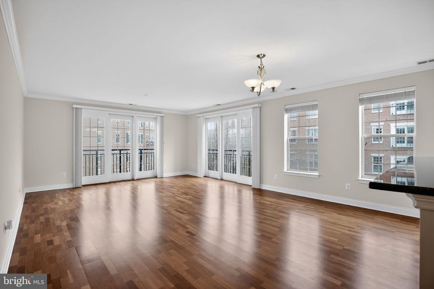 Welcome to 800 Admirals Way #1836. Enjoy city views from this CORNER UNIT located in the prestigious and gated Naval Square community. This spacious 2-bed and 2-bad condo is located in the most desirable building within the community: the Pemberton Manor.  This light-filled unit offers 1,439 SQFT of living space situated on the quiet and peaceful side of the building.  The outdoor pool is located next to the building with the fitness center located on the ground level.  No need to walk to another building to enjoy these amenities!  This beautifully maintained home features newer bamboo hardwood floors, abundant natural light, and an open-concept layout designed for both comfortable living and entertaining.
The kitchen is thoughtfully appointed with granite countertops, stainless steel appliances, peninsula seating, and generous wood cabinetry, creating a functional and inviting space for cooking and gathering. The expansive living and dining area is filled with sunlight and opens to Juliet balconies, enhancing the bright and airy feel of the home.
The primary suite is a peaceful retreat with ample closet space, built-ins,  and a private ensuite bath featuring a soaking tub, double vanity, and separate tiled stall shower. A second spacious bedroom with built-in closets is conveniently located near the second full bathroom, making the layout ideal for guests, roommates, or a home office. Additional features include a hall linen closet and full-size washer and dryer.
The home also includes a deeded indoor garage parking space and a private storage unit, offering both convenience and extra space.
Residents of Naval Square enjoy resort-style amenities including a state-of-the-art fitness center, outdoor pool with sundeck, concierge services, and 24-hour gated security. Set within a beautifully landscaped 20-acre park-like community, Naval Square features walking paths, gardens, picnic areas, and free visitor parking.
Perfectly located just minutes from Rittenhouse Square, Fitler Square, Penn, CHOP, and Drexel, with easy access to the Schuylkill River Trail, South Street Bridge, and Center City dining and shopping, this home offers the best of convenience, comfort, and city living in one of Philadelphia’s most sought-after communities.