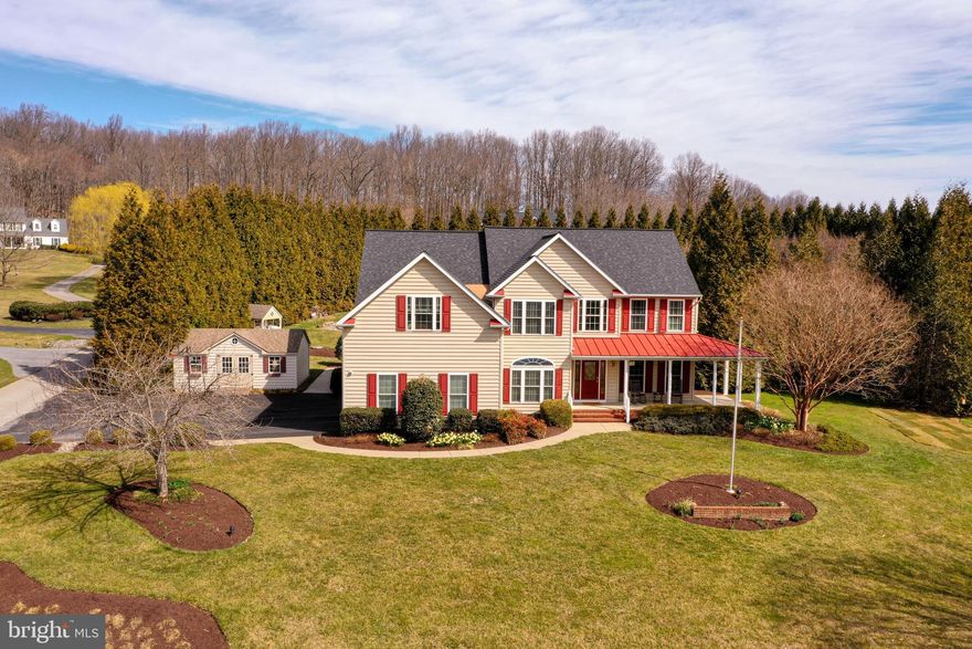 Welcome to this stunning 5 bedroom, 4 bath home in the highly desired neighborhood of Sykesville, Maryland. Nestled on a sprawling 1.7-acre lot, this home offers the ultimate in privacy and serenity. As you step inside, you will be greeted by a bright and airy interior with spacious rooms, high ceilings, and gleaming hardwood floors.
The gourmet kitchen boasts beautiful cabinetry, granite countertops, stainless steel appliances, and a large center island with seating. The open-concept living and dining area is perfect for entertaining and features a cozy fireplace and large windows that flood the space with natural light.
The five spacious bedrooms provide ample space for a growing family or guests. The luxurious master suite features a large walk-in closet and an en-suite bath with a dual vanity, soaking tub, and separate shower.
But the true gem of this property is the breathtaking backyard. Enjoy outdoor living at its finest with a large deck and private fire pit. The expansive lawn is perfect for play, gardening, or simply relaxing in nature.
This home is conveniently located near top-rated schools, shopping, dining, and recreational activities. Don't miss out on this rare opportunity to own a piece of paradise in Sykesville. Schedule your private tour today