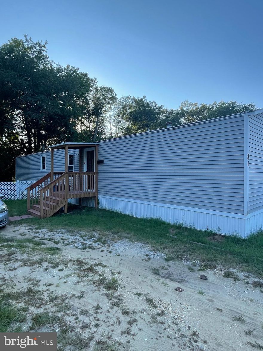 Well maintained manufacturer home located in Country Meadows. Come take a look at this 3 bedrooms, 2 bathrooms Move-In Ready home! New siding, central air and equipped with a laundry room, a master suite with a second bathroom and a nice size yard that you can turn into an oasis.  Lot fee approx. $760/month, includes garbage and water.  Must be Park Approved!