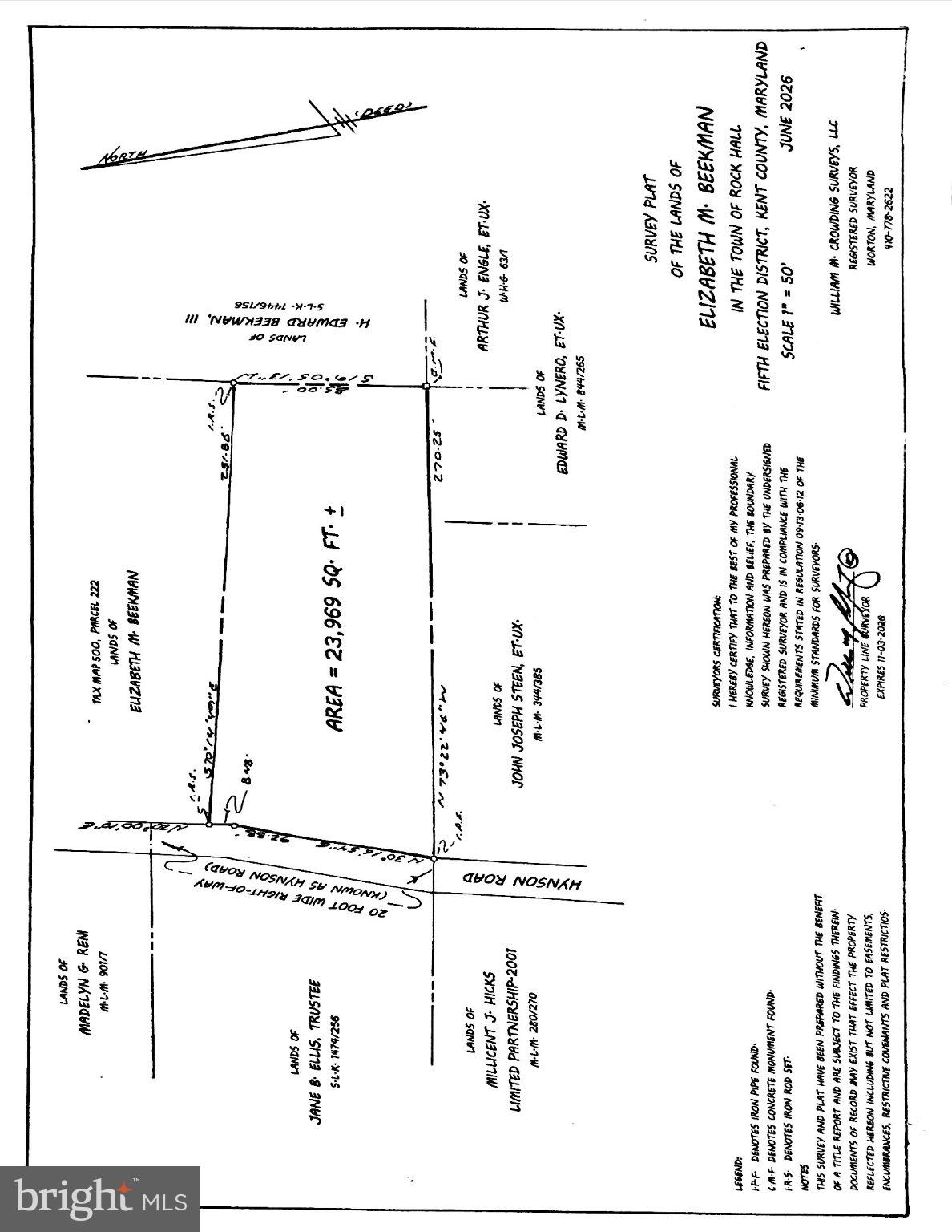 HYNSON RD.
