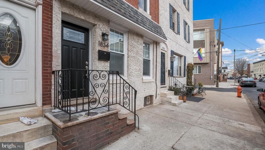 Finally, the Fishtown home you have been waiting for, with a back yard that opens to Hewson Street!!! This recently renovated 3 bed/2 full bath 1,125 sq ft row home is convenient to shopping, parks, and restaurants.  New hardwood flooring throughout, Brand New kitchen features a ceramic tile floor, marble backsplash, quartz countertops, and state-of-the-art Samsung appliances. LED recessed lighting is installed throughout, and the bathrooms are custom fitted with a marble shower surround and ceramic tile. Did I mention the convenient 2nd Floor Washer and Dryer located in the Hallway Closet!!! New HVAC system. Fenced in back yard!!! Tenants will be responsible for all utilities, maintaining the lawn and shoveling the snow, and pets must be approved by the landlord. Required 3 Months to move in (1st, Last, Sec).