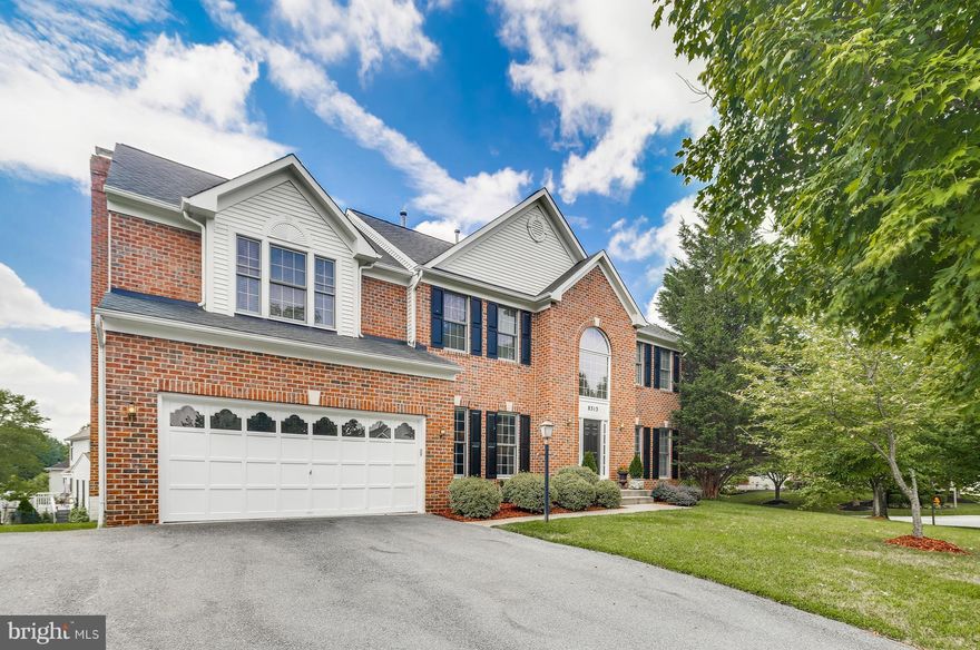 Must see updated brick front colonial! Endless improvements by original owner: New 2-zone gas HVAC(2015); New roof(2008); gourmet eat-in kitchen w/granite & New SS appliances (2016); gleaming hardwoods on main level; tall 9' ceilings; 1st floor office; master suite w/deluxe MBA & dressing area; 5 true bedrooms on upper level; fully finished walk-out LL w/rec room, 3rd full bathroom & 6th bedroom!
