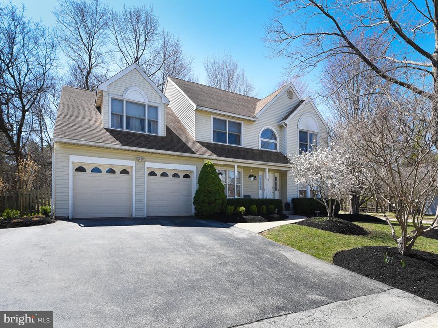 Pride in ownership shines through as you approach this beautifully maintained home, nestled in the highly sought after Whitemarsh Woods community. Curb appeal is evident as soon as you pull up to this home and continues as you step onto the covered front porch. Upon entering the home, the two-story foyer with tile floor greets you. The living room boasts luxury vinyl tile flooring, crown molding, recessed lighting and a bay window allowing an abundance of natural sunlight to fill the room. The elegant dining room features hardwood floors, chair rail and crown moldings, and offers space for more formal entertaining. The large family room is a true centerpiece of this home, featuring gleaming hardwood floors, a cozy gas fireplace framed by a brick surround and mantel, chair rail molding, recessed lighting and French doors that lead to your composite deck. A designated basketball area, the fenced in back yard features a designated basketball court and provides the perfect place to entertain friends and family. The updated eat-in kitchen offers luxury vinyl floors, bay window, center island, granite countertops, tile backsplash, undermount sink, a convenient pot filler and stainless-steel appliances. Ample counter and cabinet space, and not one but two pantries will delight the chef in your family! Adjacent to the kitchen is the laundry room, with ceramic tile floor, laundry sink, coat closet, and shelving. From here there is direct access to the two-car garage and door leading to the covered side patio. An updated powder room and coat closet completes the first floor. The primary suite is a perfect retreat from the stresses of the day, complete with two closets (one walk-in), new luxury vinyl floors, and a vaulted ceiling. The en-suite bath has been updated with double sinks, soaking tub, stall shower, and a linen closet for added convenience. Three additional generously sized bedrooms, all with double closets, offer ample space for family or guests. The hall bath features tile flooring and a tub/shower combination, and linen closet. The finished basement adds an additional 700+ square feet of living space, with luxury vinyl floors, recessed lighting and an unfinished storage room complete with shelving to accommodate all your storage needs. Located in the award-winning Colonial School District, this home is conveniently located to Miles Park, which features softball fields, baseball fields, basketball/pickleball courts, picnic pavilion, exercise path and playground. Enjoy all the quaint boutiques, dining and entertainment that downtown Ambler, Conshohocken and Chestnut Hill have to offer! Nature enthusiasts will appreciate the proximity to Wissahickon Valley Park and Fort Washington State Park. Easy access to all major arteries and the Chestnut Hill or Spring Mill Septa train lines will make for a comfortable commute to just about any destination. With all these exceptional these features, this home offers the perfect combination of comfort, convenience and style. Welcome to your “Home Sweet Home”!