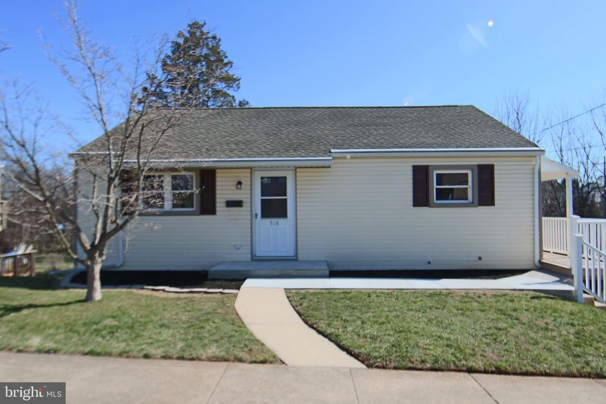 Totally Renovated Rancher with three bedrooms, two full baths and a fully finished lower level that is exposed and walks out to rear wrap-around driveway. First floor with living room, two bedrooms and full bath with stunning tub/shower and ceramic tile surround. New Kitchen cabinets and granite counters, ceramic tile back splash, stainless steel farmers sink, dishwasher, microwave range hood and smooth top range. Luxury vinyl plank flooring throughout first floor that is easy to keep clean and will last a lifetime. Finished lower-level family room with eight foot plus finished ceiling height, third bedroom, second bath with ceramic tiled walk-in shower, perfect for an adult child or in-laws. Laundry closet, gas heating with central air, one car integral garage with auto opener, off street parking, architectural shingled roof and 200 AMP electrical service. Located in Middletown within walking distance to ball field and park and just minutes from Penn State Capital Campus, Amtrak commuter station and airport. Convenience at it’s best. Clean, move-in ready and affordable. Home qualifies for 100% USDA financing. Make your move now!