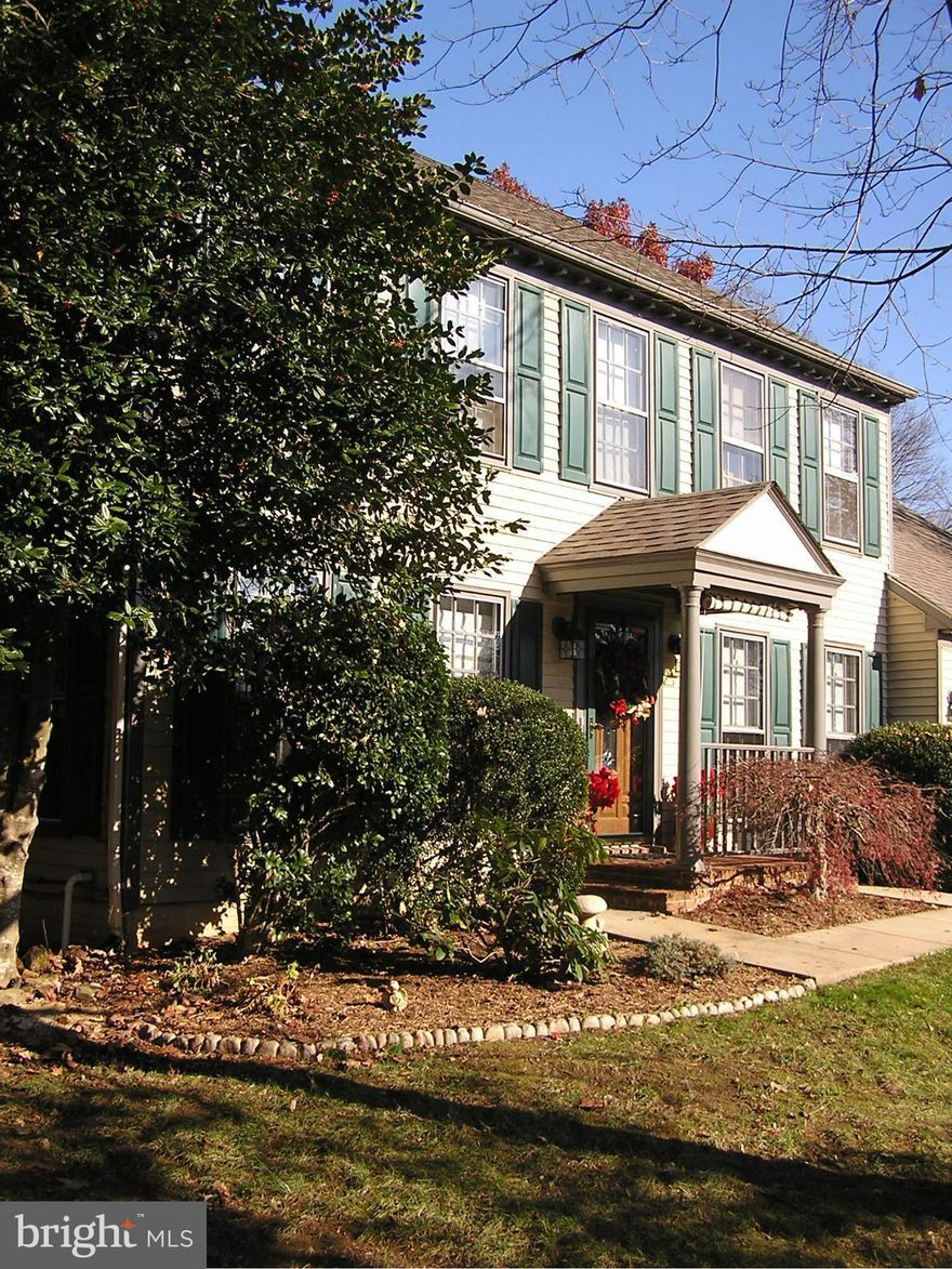 Over 3,300 FINISHED sqft! 2 extra rooms (NTC) full bath & kitchenette in basement. Renovated full and master baths. Walk-in closets in master. Beautiful brick fireplace, hardwood floors, office w/ built in bookcases, new 4 ton TRANE HVAC w/10yr warranty, 2 car garage w/tons of storage, huge dbl deck w/fully fenced backyard & home warranty! FIOS internet recently installed. All it needs is you!