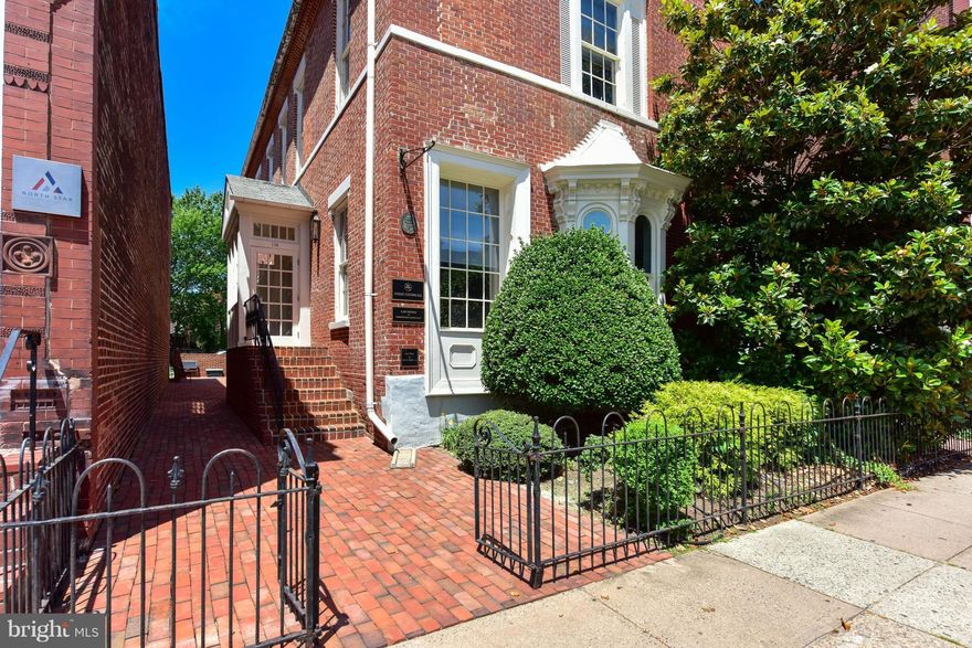 Beautiful historic building built in 1818 by local master builders as Mechanics Hall, a place to meet and discuss new ideas. In 1853 it became a magnificent family home and could be returned to that state. Since 1962 a number of commercial firms have occupied the site. The building is currently 100% leased by attorneys and professionals and is in excellent condition w/original & period details.