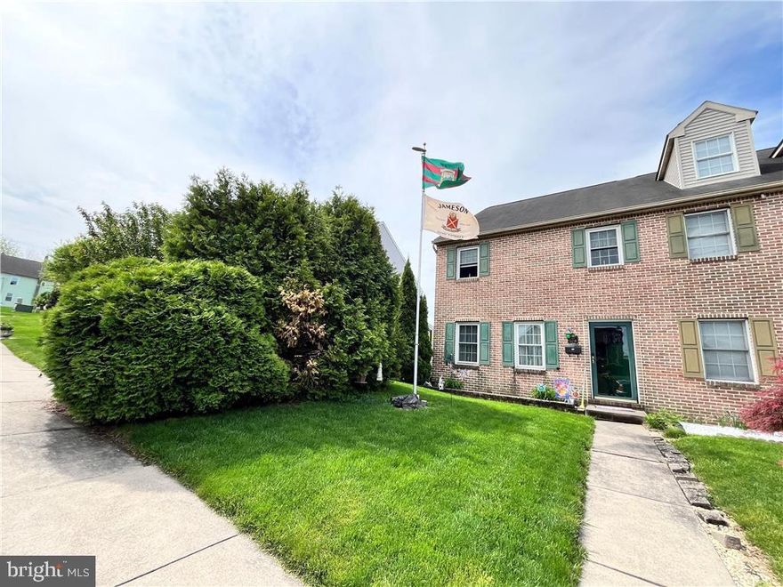 Well-maintained 4 BEDROOM end-unit townhome in Whitehall SD with owners who are already under agreement on their new home! Features a large kitchen, deck for entertaining, spacious dining room and living room area, and finished basement, complete with dry bar area. The upstairs has a primary bedroom with spacious closets and large en-suite bath, a full hall bath, and two other bedrooms completing the floor. Go up the stairs to the next floor, and there is a huge bonus room that can be used as a 4th Bedroom or Office area. Large deck, paved patio, built-in garage and parking pad. NO HOA. Schedule your tour today!