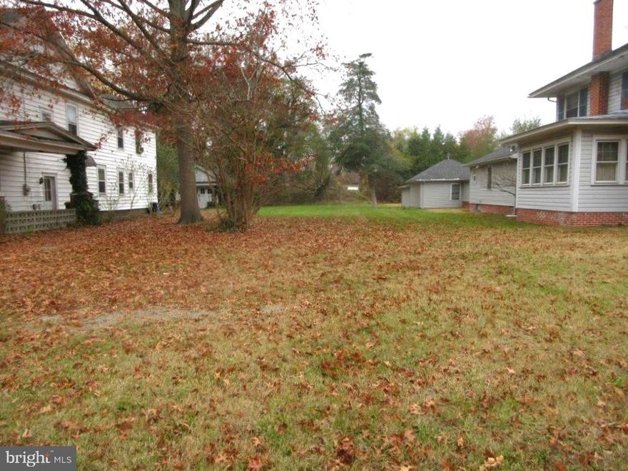 Rarely available vacant lot located on the north side of west Market Street approximately one block west of the Circle in Georgetown. Buyer will be responsible for verification of zoning and building restrictions with the Town of Georgetown. Utility connection will be the responsibility of the buyer with connection fees quoted by the Town of Georgetown at $1,599.00 for water and $7,400.00 for sewer; there is an additional $100.00 inspection fee required at the time of utility hook-up completion. Estate sale.