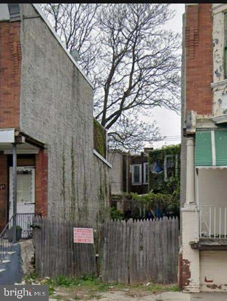 Vacant Land For Sale - 2836 N 25th Street<br/> PHILADELPHIA, PA 19132