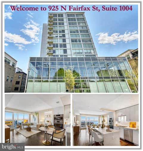 Condo For Sale - 925 N Fairfax Street #1004<br/> ALEXANDRIA, VA 22314