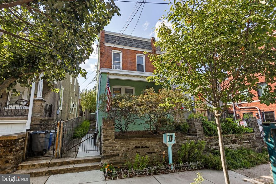Nestled between Pastorius Park and Germantown Ave, this charming 1911 twin is ready for its next owner. A perfect starter home in the heart of Chestnut Hill, not too big - not too small- and really well loved. These sellers have made it fun with their style but its easily a clean slate for your vision! Porch life in front, awesome yard and garden in back - what more could you ask for? Inside you'll find a traditional layout: entering into a living room, then moving to the dining room and finally the kitchen which accesses the backyard garden and patio. Upstairs are 3 generous bedrooms and 1 full bath. The basement has loads of storage space as well as the laundry. Parking is on street but abundant, and this home is truly walking distance to everything. Come see what living in Chestnut Hill could be like for you!
