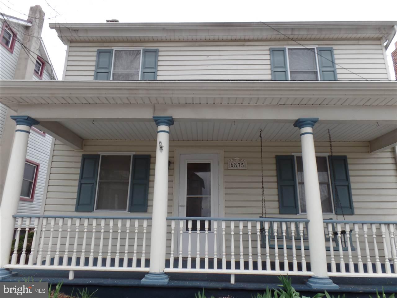 Small Town Living at its best! Huge rear deck w/a spectacular view of the Mtns.! Updated two-story will surely impress you. Vinyl siding 2003, spouting and soffit 2007, recent wiring and plumbing, replacement windows. Vinyl, counters, range and dishwasher in 2007. Den on 1st flr could be 3rd BR. Alley access to off-street parking, large yard! USDA financing available!
