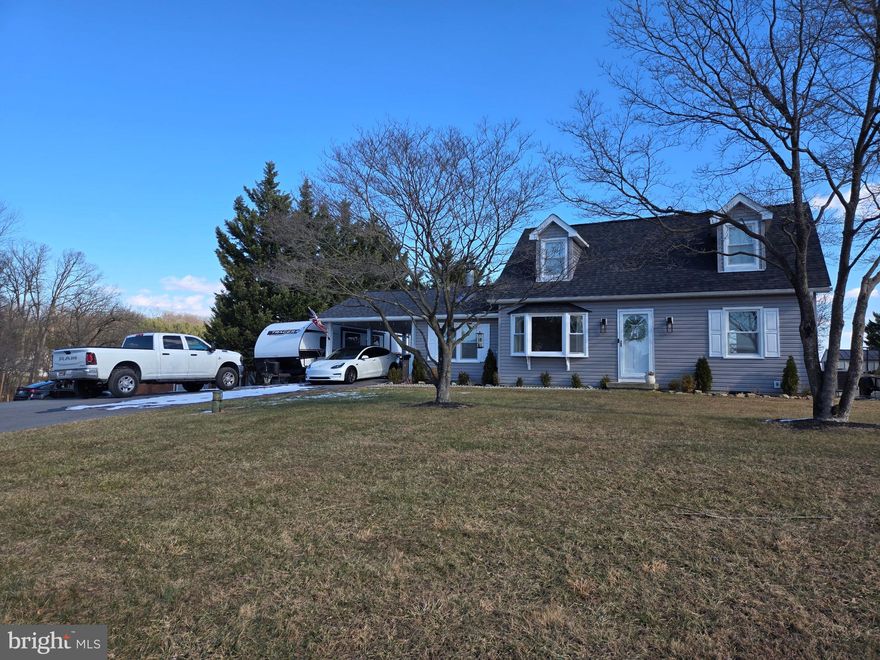 Welcome to this beautifully renovated 3-bedroom, 2.5-bath home set on a peaceful 1.02-acre lot in Frederick. Lovingly maintained and thoughtfully updated by the same family, this home reflects true pride of ownership throughout. The main level offers a modern yet inviting atmosphere with light-toned luxury vinyl plank flooring in the elegant Lakeside Hill Oak finish and a natural flow ideal for both everyday living and entertaining. The renovated kitchen sits at the heart of the home, designed with both style and functionality in mind.

The primary bedroom on the Main Level, provides a relaxing retreat, complemented by a beautifully updated primary bath, and walk in closet.  Two additional bedrooms and full bath adorn the upper level. The finished lower level adds valuable additional living space, perfect for a recreation room, home office, or media area.

Over the years, the owners have made significant improvements to ensure comfort, efficiency, and peace of mind, including updates to the roof, siding, HVAC system, water heater, and electrical service. Outside, the private lot offers exceptional flexibility with space for a camper or boat, an electric vehicle charger, and a large shed for storage. Rear fenced yard. This move-in-ready home combines modern updates, careful maintenance, and a serene setting—an exceptional opportunity in Frederick.