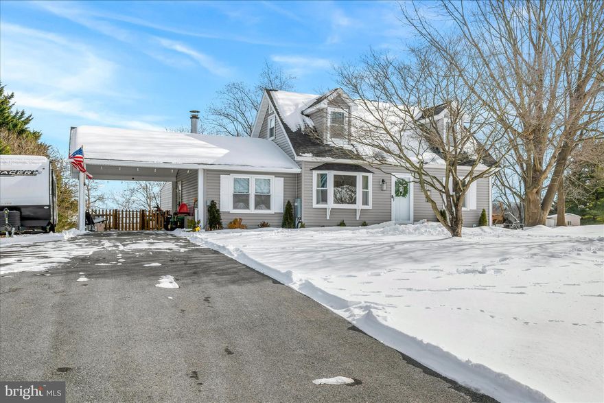 Welcome to this beautifully renovated 3-bedroom, 2.5-bath home set on a peaceful 1.02-acre lot in Frederick. Lovingly maintained and thoughtfully updated by the same family, this home reflects true pride of ownership throughout. The main level offers a modern yet inviting atmosphere with light-toned luxury vinyl plank flooring in the elegant Lakeside Hill Oak finish and a natural flow ideal for both everyday living and entertaining. The renovated kitchen sits at the heart of the home, designed with both style and functionality in mind.

The primary bedroom on the Main Level, provides a relaxing retreat, complemented by a beautifully updated primary bath, and walk in closet.  Two additional bedrooms and full bath adorn the upper level. The finished lower level adds valuable additional living space, perfect for a recreation room, home office, or media area.

Over the years, the owners have made significant improvements to ensure comfort, efficiency, and peace of mind, including updates to the roof, siding, HVAC system, water heater, and electrical service. Outside, the private lot offers exceptional flexibility with space for a camper or boat, an electric vehicle charger, and a large shed for storage. Rear fenced yard. This move-in-ready home combines modern updates, careful maintenance, and a serene setting—an exceptional opportunity in Frederick.