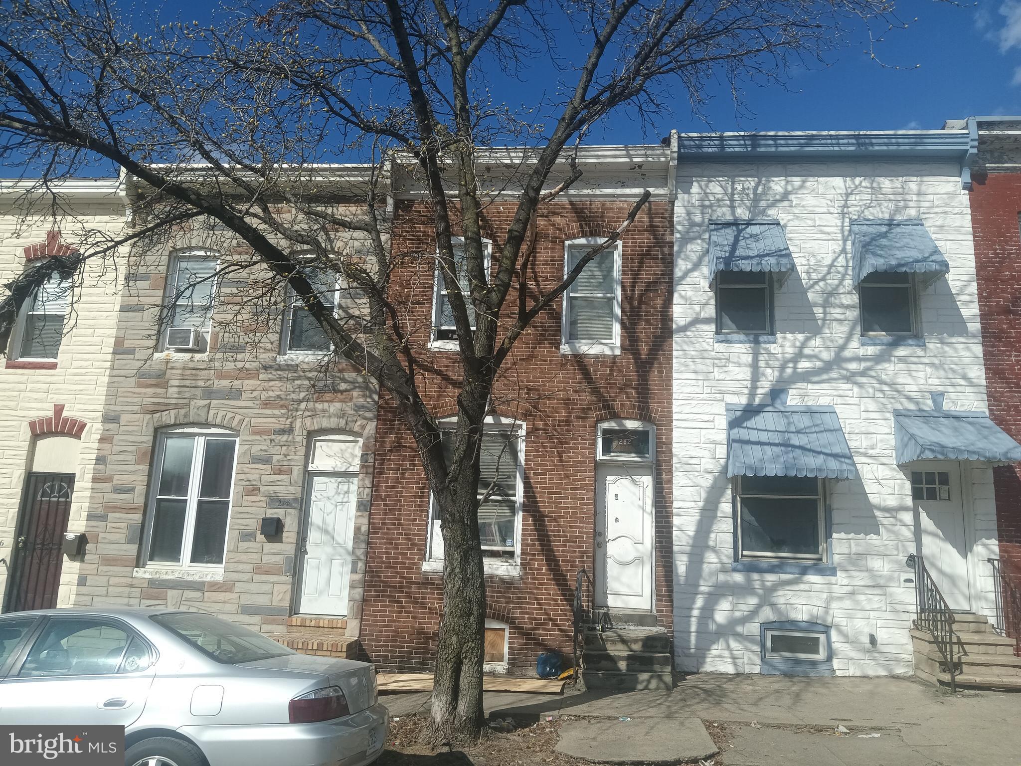 ONLINE AUCTION: Bidding begins 8/8/2025 @ 10:00 AM. Bidding ends 8/12/2025 @ 12:30 PM. List Price is Suggested Opening Bid. 2 Story Townhouse located in the Carrollton Ridge area of Baltimore City. Residents can enjoy the nearby attractions such as Westside Shopping Center, Carroll Park Golf Course, Carroll Park, & Mount Clare Junction Shopping Center. Property is Vacant. Easy Access to Major Traffic Artery Wilkens Ave. Deposit: $5,000.