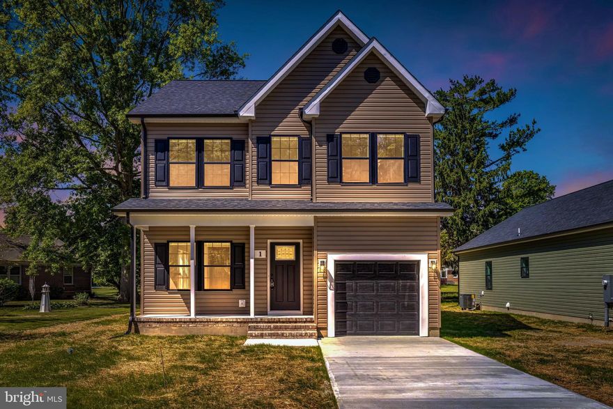**Open House Saturday, May 9th from 1-3pm**1 Sunrise Avenue is complete and ready for your private tour today! Just imagine as the morning light rises over Sunrise Village, this home, The Sunshine, thoughtfully crafted by local builder Lomaxx Custom Homes comes to life. Golden light spills across the nearby fields and settles gently indoors, where days begin with coffee on the back deck, birds gliding by, and daylight drifting through the windows, filling each room with a calm glow.

Lomaxx Custom Homes puts care into every detail. The Sunshine features 4 bedrooms and 2 and 1/2 beautifully designed bathrooms, offering both comfort and functionality. From the moment you step onto the porch the charm is highlighted by the elegant brick roll back edging that creates a smooth and elegant entrance.

Inside, thoughtfully selected finishes bring a modern yet cozy feel to the home. Wooden beams, LVP flooring, stainless steel appliances, quartz countertops, and tile showers blend style with durability, creating spaces that feel elevated and inviting. Open living areas encourage connection, while cozy corners invite you to slow down. Whether it’s preparing a simple meal, hosting friends for a relaxed weekend gathering, or unwinding as the sky softens into evening, The Sunshine adapts effortlessly to life’s moments.

Built with ease of maintenance in mind, the home includes a concrete driveway, one car garage, and a pristine encapsulated crawl space. Out back, a deck offers the perfect place to enjoy the peaceful surroundings of Ridgely’s charming small town setting. Just a short walk away, Martin Sutton Park provides a walking track, playground, pavilion, tennis courts, and baseball field perfect for all ages.

This is a home where days feel unhurried and nights feel restful rooted in the charm of small town living and thoughtfully built for modern comfort. Here in Ridgely, life feels a little brighter, a little quieter, and exactly as it should. 

Home is complete & ready for showings!