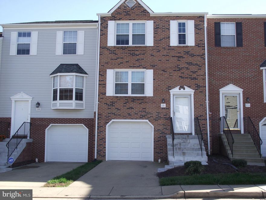 Gorgeous - well maintained townhome -  3 bed, 2 full and 2 half baths that includes SS appliances, granite counters, tile flooring in kitchen and baths; laminate wood flooring on main level and new carpeting upper level and stairs.  The finished basement can be used as a family room, recreation room, or an office; with a nice walk-out door to the patio and fenced back yard.  This MUST SEE Home is in a great location - walk to commuter lots, close to I95 (N/S), Quantico, and shopping.  The HOA covers all outside house maintenance.