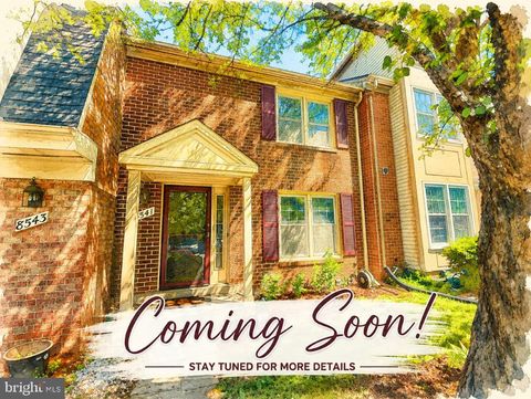 Townhouse For Sale - 8541 Hawk Run Terrace<br/> MONTGOMERY VILLAGE, MD 20886