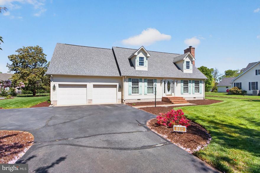 This impressive Classic Cape Cod home sits in the highly sought‑after and well‑established Point Farm waterfront community in Dagsboro, Delaware. Meticulously well maintained and cared for this spacious 3,039 sq. ft. two‑story residence offers 3 bedrooms and 2 full baths and is in mint condition with a bright open floor plan filled with natural light and features beautiful carpet flooring along and thoughtful upgrades throughout. The gourmet kitchen includes Custom Cherry Kraftmaid Cabinets, a double wall oven with a generous center island and an inviting dining area and a conveniently located first‑floor washer and dryer to add everyday ease. Additional highlights include multi‑zoned HVAC, a full irrigation system covering the front, side, and rear yards, a spacious cedar‑lined closet, a 435 sq. ft. walk‑in attic/bonus room for storage or multiple uses with existing HVAC, full insulation and dry wall, a 335 sq. ft. rear deck overlooking a peaceful and beautifully maintained backyard. The home also features a new roof installed in 2020 with a transferable warranty, an encapsulated crawl space and a new 1 year old gravity‑fed septic system installed in May 2025 along with being located within minutes from Vines Creek Marina, the Beaches, the Restaurants and all Shopping. This home offers the perfect blend of privacy, comfort, and convenience. It is a wonderful opportunity to enjoy life in a quiet, private, and well‑established community.