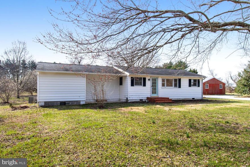 MOTIVATED SELLER. This is a property you don't want to miss! 3 bedroom home on 2.08 acres with a 3 car detached garage!! This home includes so much charm and updates. The sellers have put about $18,000 into the property recently. Primary bedroom has French doors that lead out to the large back deck and views of country living.  Septic system was installed new 5+/- years ago. If a buyer is looking for more property, the adjacent perked lot 1.489 acres is available to purchase. Village Center zoned property.