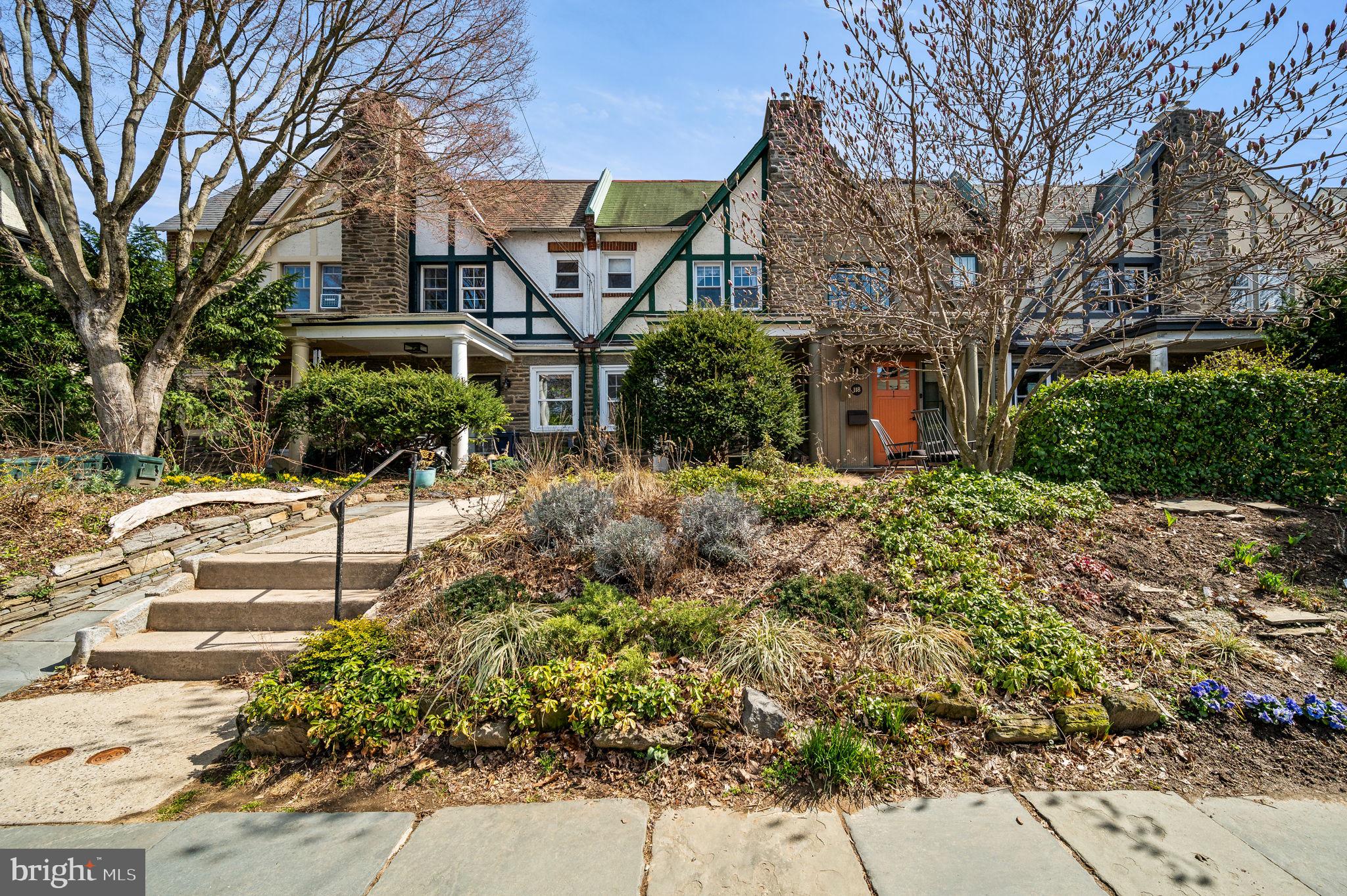 Top-Of-The-Hill Location!!! Welcome to this Chestnut Hill Tudor style Charmer that features hardwood floors throughout, plenty of windows that provide natural light, stone fireplace, and one of the few backyards that spans all the way to the next block of Meade Street. The first floor has a spacious living room, dining room and kitchen. The second floor boasts three bedrooms and one full bathroom. The walk out basement has high ceilings with tons of storage space and is ready to be finished. The property is close to Septa’s Chestnut Hill West station, Pastorious Park, the trails of Fairmount Park and plenty of Germantown Avenue shopping, restaurants, coffee shops and so much more that Chestnut Hill living offers. Property is being sold AS-IS and it is part of an Estate. CASH BUYERS ONLY!
