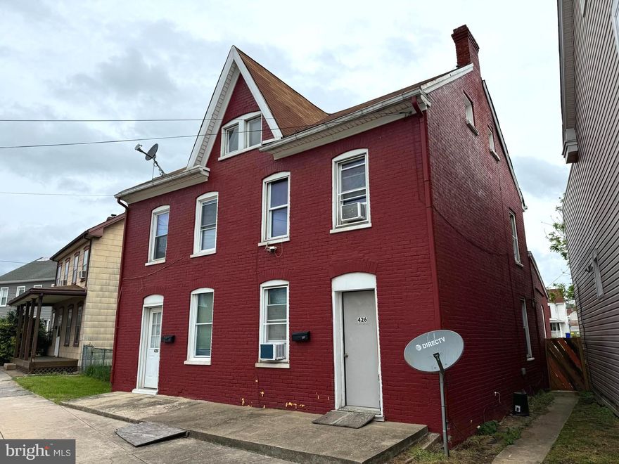 Side-by-Side Duplex with Upside. Two 2BR/1BA units with separate utilities (electric, water, heat)—tenant paid. 426 is month-to-month at $1,050 (as-is market est. $1,200). 428 is vacant—rent as-is   $1,200 or $1,400–$1,500 after a full update (buyer to verify). Off-street parking for multiple vehicles. Each unit has its own tax ID for future resale flexibility. Strong value-add hold in a tenant-paid-utilities setup. Sold as-is. Schedule your showing today.