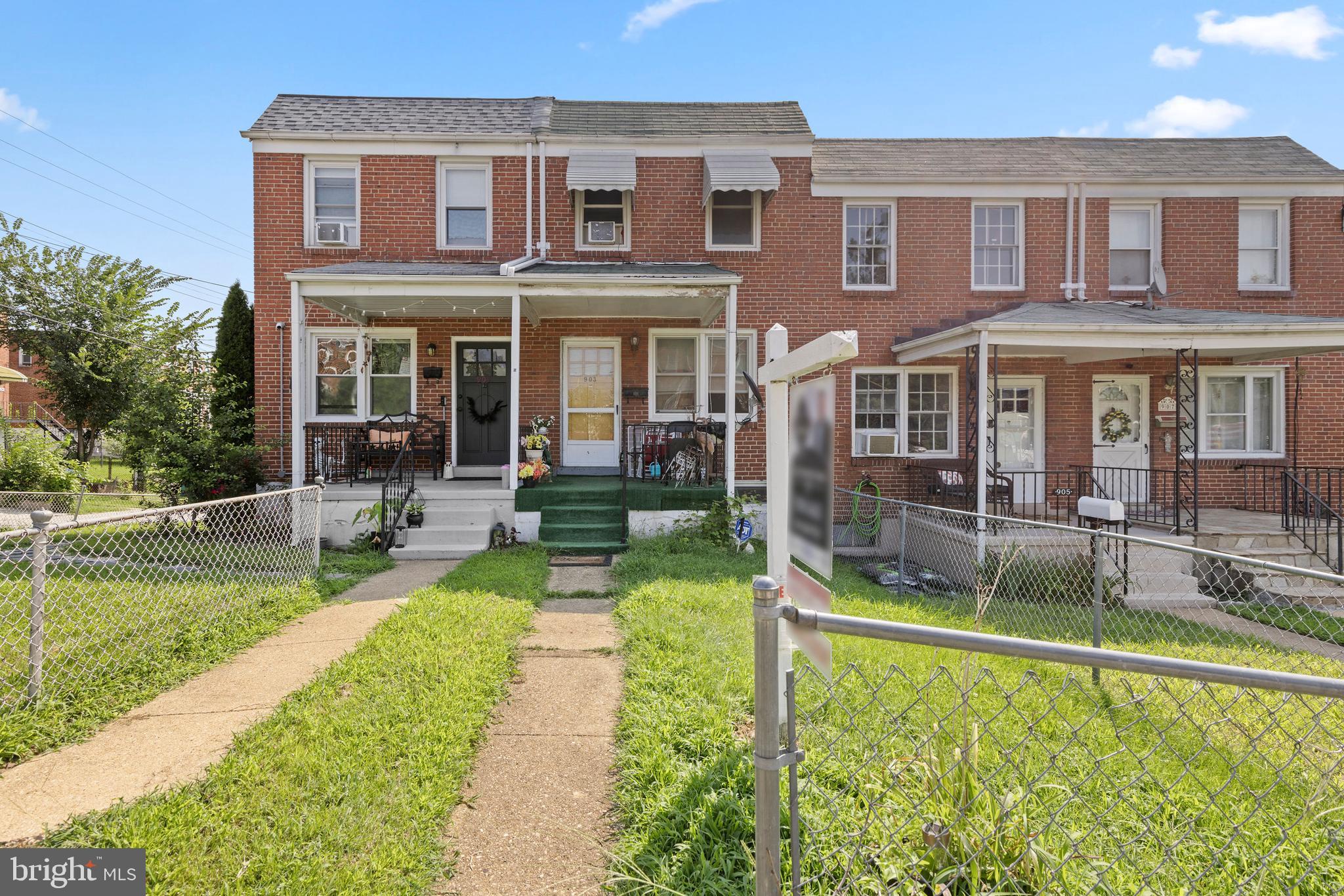 This 2-bedroom, 1.5-bath brick townhome in Baltimore’s Violetville neighborhood combines classic charm with functional updates across three levels. The upper level features two bedrooms and a full bath, while the partially finished walkout basement offers flexible space with a rear entrance. A brand-new oil boiler (2025) powers the radiator heating system, with the oil tank located in the basement. Out back, a concrete parking pad with alley access adds convenience. A solid opportunity in a well-located city neighborhood—come see the potential for yourself.