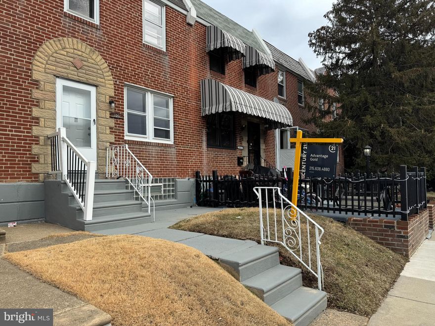 Well maintained move in ready freshly painted 3-bedroom 1 bath row home in a quiet neighborhood, refinished wooden floors in all rooms with new kitchen, brand new appliances, close to school, public transportation and shopping