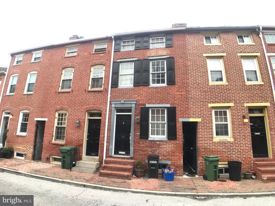 Great 2 bedroom rental right in the Heart of Federal Hill! Just steps from Cross Street Market. This home features wood floors, LR, DR and Kitchen on 1st floor leading to fenced in rear private patio. 2nd floor features 1 bedroom, 1 full bath, den/open space and 2nd floor features owner suite with half bath. Available 5/1/19. Enjoy the CITY LIFE!