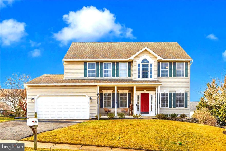 A Move in ready Home in the Sought After Sidewalk Community of Summit Ridge!  Welcome to this well-maintained and beautifully updated home located in a highly desirable neighborhood with sidewalks, offering close proximity to Elementary and Middle Schools, parks, restaurants, shopping and town amenities.  The community features playgrounds, ball fields and natural gas making it ideal for today's lifestyle.
Inside you'll find a stunning gourmet kitchen featuring soft close cabinetry, granite countertops, stainless steel appliances  including a gas stove and a center island perfect for prepping meals and entertaining.  The kitchen opens to the family room and walks out to a Trex deck creating seamless indoor-outdoor living.  The kitchen and family room boasts new luxury vinyl plank flooring.  The main level includes an inviting entry foyer, living room and dining room with hardwood floors, home office, kitchen,  cozy family room with transom windows and a gas fireplace, a convenient first floor laundry and 2 car garage.   Upstairs the spacious primary suite offers cathedral ceilings, large walk in closet and a beautifully updated en-suite bath featuring double vanity, more soft close cabinetry, a soaking tub and tiled walk in shower.  Three additional generous bedrooms and large hall bath complete the upper level.  The walk out lower level with bath rough in is ready for your finishing touch be it a 5th bedroom, home gym and/or theater room...endless possibilities in this huge area.  A new walkout slider leads to a large patio and beautiful fenced backyard ready for relaxing or play.  Updates include AC, Furnace, Hot Water Heater, Exterior Doors and numerous interior finishes. Conveniently located just minutes for 70 this home is truly ready for you to move right in.  Come for a visit.  Open House Saturday 1/17 12-2, Sunday 1/18 12-2.