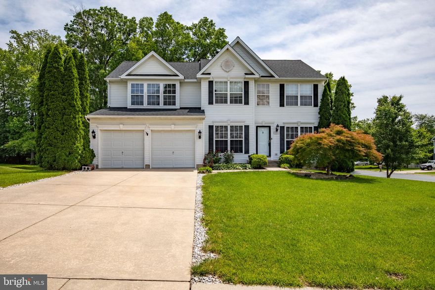 Welcome to 301 Bevard Court, a stunning home nestled on a corner lot in a quiet cul-de-sac in Aberdeen, MD. With 2572 square feet of beautifully designed living space, this home is perfect for both entertaining and everyday comfort. The main floor features a spacious kitchen with abundant storage, seamlessly connecting to the large family room. You'll also find a separate dining room, home office, and formal living room, offering versatile spaces to suit your needs. A conveniently located washer/dryer completes this level.

Step outside through the kitchen slider to a deck, redone in 2023, perfect for outdoor gatherings. The second story boasts 4 generously sized bedrooms, including a massive primary suite with an incredibly large sitting room. The primary bathroom was completely renovated in 2024, offering a luxurious retreat. The other three bedrooms are bright and airy, sharing a well-appointed hall bathroom.

The rear yard is beautifully landscaped and fully fenced, featuring serene water features within the gardens. Recent updates include a newer roof, and HVAC system installed in 2023, and a tankless hot water system installed in 2025. Located just minutes from APG, I-95, and all the conveniences of Aberdeen, this home offers both comfort and convenience. Don’t miss the opportunity to make this exceptional property yours!