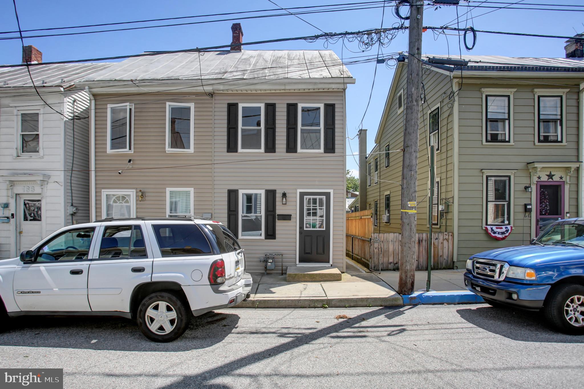 Welcome to 164 East Penn Street. This charming, TOTALLY RENOVATED/REMODELED, 2 bedroom, 1 bath home offers 864 square feet of comfortable living space. Located in historic downtown Carlisle, this property provides modern conveniences and you are just a short stroll away from delightful restaurants, farmers market, Carlisle Theatre, Dickinson College, unique shops, clubs and so much more. This beautiful home was totally remodeled inside and the construction was done right. This home was not a "flipper" home. New insulation, drywall, paint, windows, flooring, lights, all new appliances, all new kitchen counter tops and cabinets, shower, toilet, vanity, closets, and it also has a very cozy and comfortable loft. Even the back yard is also new and will make a great area for grilling and hanging out with family and friends. Folks, this is a MUST SEE home. Don't miss out on the chance to make this your home and enjoy all that downtown Carlisle has to offer.