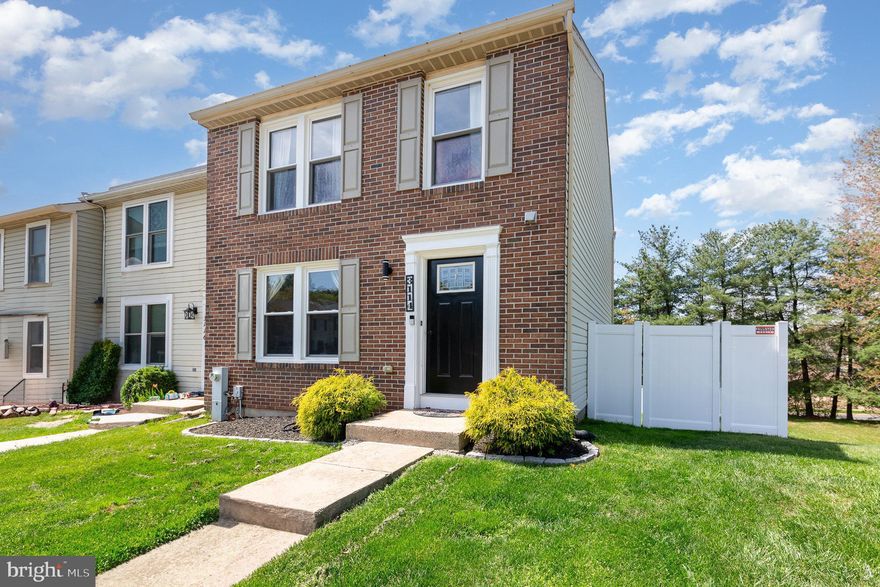 DREAM BIG!!  Welcome to 3114 Holly Berry Ct and everything it has to offer! This 3 bedroom 2.5 bath, brick front, end of group townhome located in the desired Box Hill South Community is move in ready and waiting for you to call it yours! Main level boasts gleaming hardwood floor throughout, custom color paint, chair rail and picture frame molding. The large kitchen has a generous eat in area, granite counters, stainless steel appliances, and upgraded soft close cabinets. Kitchen offers tons of cabinet space to include open shelving! The expansive primary bedroom has private access to the shared hall bath,  large windows, a make up area and a walk in closet. Additional bedrooms are generously sized and offer upgraded ceiling fans. The finished family room with LVP flooring is WALK OUT level and leads to your beautiful paver patio, very large flat yard backing to the tree line and fully fenced with a 6ft vinyl privacy fence.  Large utility room offers ample storage, your washer / dryer and your systems! Roof is less than 5 years old! This home has been meticulously cared for by the current owners, let their pride in ownership transfer to you for a smooth and easy move!