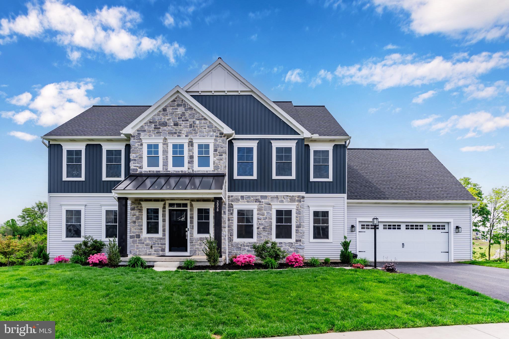 Welcome to your dream home in the sought-after Autumn Chase neighborhood within Mechanicsburg Area School District! This beautifully maintained 4-bedroom, 2.5-bath home offers over 4200sqft of living space and combines charm with modern comfort. Step inside to find an impressive foyer which leads to your living room with exposed wood beams and a cozy gas fireplace—perfect for relaxing evenings. The formal dining room and separate home office provide versatile spaces for entertaining and productivity. A stunning sunroom overlooks the backyard, offering the ideal retreat for morning coffee or quiet afternoons. The updated kitchen is a chef’s delight with stainless steel appliances, a farmhouse sink, and plenty of cabinet space. Upstairs, the primary suite boasts a large walk-in closet and a spa-like ensuite bathroom and 3 additional bedrooms. Downstairs, enjoy a large finished walkout basement, perfect for a media room, play area, or additional living space. Don't wait to set up your showing today.