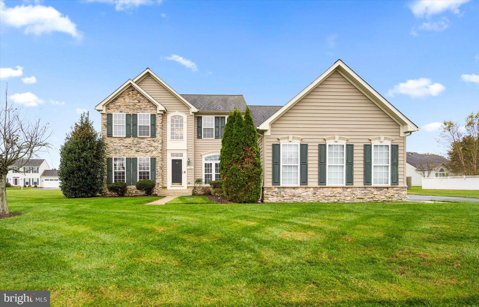 Check out this 4BR, 2.5 BA home in the desirable neighborhood of Franklin Knoll. This large home has an open concept with kitchen and dining space situated off of the living room. The vaulted ceilings allow for more natural light and airiness. Downstairs also includes a primary bedroom and full bath, laundry/mud room and office. Upstairs there are 3 additional bedrooms and a bathroom. There is a 3 car garage for all your cars and toys. A large backyard allows many possibilities and options. Situated in close proximity to the town of Berlin, you have lots of restaurants, specialty shops and access to year round events within reach! Add this one to your list today.