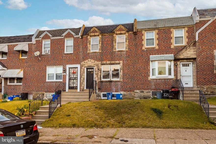 Experience modern living in this stunningly rehabbed townhouse. Step into a spacious, open floor plan highlighted by the comfort of brand new central AC. The chef inspired kitchen is equipped with a full suite with new stainless steel appliances, including a microwave, refrigerator, and stove. Each of the 3 bedrooms offers a serene retreat with its own ceiling fan as does the elegant dining room. The 2 bathrooms have been completely transformed with gorgeous, modern finishes. The finished basement provides versatile space for a home office, gym, or entertainment area. Peace of mind is guaranteed with a new roof, heater, and new central air system. The property also features a private driveway, convenient garage and dedicated laundry area. Enjoy the fresh curb appeal with new iron railings on both the front and back exteriors. This home truly is a masterpiece of modern comfort and style.