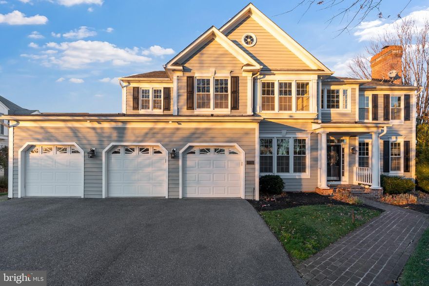 This exceptional 6 bedroom, 4.5-bath colonial estate offers over 6,000 finished square feet of luxury living, perfectly positioned on nearly an acre overlooking holes 16, 17, and 18 of Cattail Creek. Major recent investments include new flooring throughout the home and stairs, extensive drywall repair and whole-home Sherwin-Williams paint (including ceilings and baseboards), updated bathroom mirrors and lighting, new kitchen and butler’s pantry hardware, refreshed closets with organization systems, serviced and upgraded garage doors with new remotes, a brand-new Sub-Zero refrigerator, Bosch microwave, and a fully upgraded well and water filtration system with nitrate and UV treatment. The home also features a radon mitigation system, serviced HVAC with new elements, energy-efficient geothermal heating, central air, and professional pest and wildlife remediation for added peace of mind. Outdoors, the property has been professionally landscaped with tree removal, fresh black mulch, and premium landscape lighting illuminating both the home and grounds. Inside, the open floor plan is highlighted by soaring ceilings, oversized windows, and a gourmet kitchen that flows seamlessly to a massive wraparound composite deck... ideal for entertaining or enjoying front-row views of the community’s 4th of July fireworks. The walkout lower level offers coffered ceilings, a home theater, recreation space, spa-like bath, bedroom, and flexible rooms for a gym or office. With no HOA, a three-car garage, geothermal efficiency, and optional membership to the prestigious Cattail Creek Country Club just four doors away, this home delivers turnkey luxury, comfort, and lifestyle in one of Howard County’s most sought-after settings.