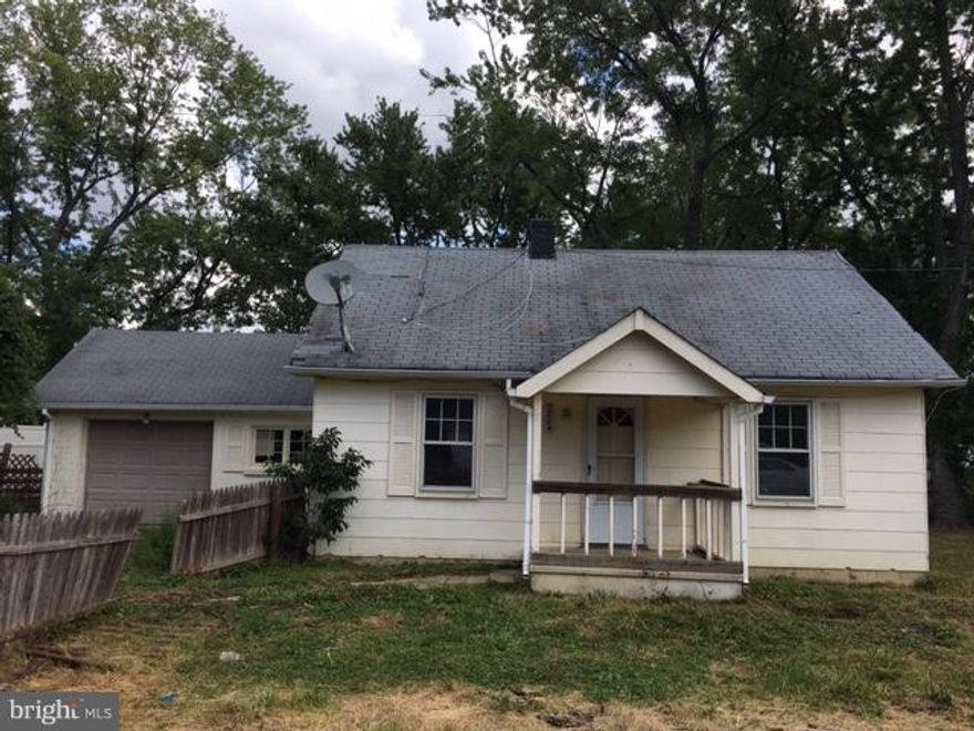 Darling 2br 1 bath home with finished attic, driveway, and 1 car attached garage located on large deep lot.  House has so much potential, needs full rehab as there are no working systems.  Owner Occupant Primary Resident purchasers only for the first 20 days on market.