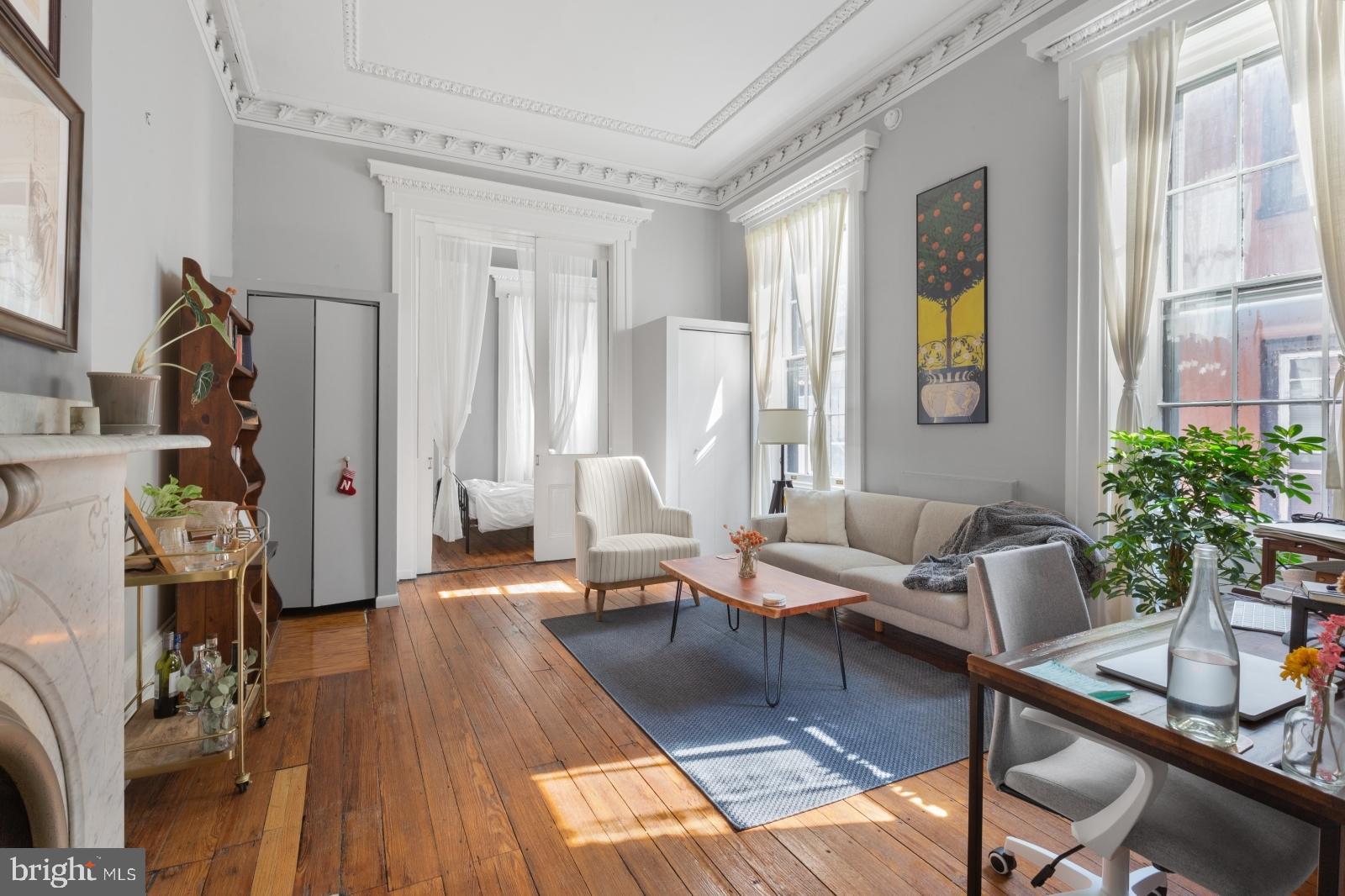 Available Early July | Leasing Special: $1,825/month for a 24 month lease or $1,895/month for a 12 month lease!
Welcome to 1717 Spruce St #2R! This beautiful 1 bedroom, 1 bathroom apartment boasts charming character, historic details, and a PRIVATE OUTDOOR SPACE that are sure to impress! Features include high ceilings, hardwood floors, original woodworking and crown molding, huge windows, and an incredibly rare large private deck! Enter into a hallway with the kitchen on your right and the living area straight head. Kitchen features include cabinetry above and below, dishwasher, gas range, refrigerator, and a lovely pass through bar area. Head into the living room offering tall windows and a decorative marble fireplace. Your full bathroom boasts tile flooring, tiled tub-shower combo, vanity with additional storage space, and a linen closet. At the back of the apartment you can find your bright bedroom and access to your large private deck - great for those warmer months! Additional amenities include coin-operated laundry facilities and private storage in the basement. Schedule your showing today!
Lease Terms:
Generally, 1st month, 12th month, and 1 month security deposit due at, or prior to, lease signing. Other terms may be required by Landlord. $55 application fee per applicant. Strictly no pets. Tenants responsible for: electricity, gas, cable/internet, and a $35/month flat water fee. Landlord Requirements: Applicants to make 3x the monthly rent in verifiable net income, credit history to be considered (i.e. no active collections), no evictions within the past 4 years, and must have a verifiable rental history with on-time rental payments. Exceptions to this criteria may exist under the law and will be considered.