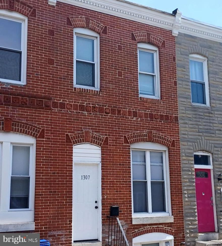 Move-In Ready Charm by Carroll Park – Entry-Level Price with Big Upside!

Welcome to 1307 Glyndon Ave – a freshly painted and well-kept 2-bedroom + bonus room rowhome located just a half block from historic Carroll Park. This turnkey home is the perfect entry point for first-time buyers looking to own in a growing area—without paying top-tier prices for similar homes nearby that offer the same size and finish level.

Inside, you'll find a flexible layout with two  cozy upper-level bedrooms plus a  bonus room ideal for an office, guest space, or nursery. Downstairs, the street-facing main-level den includes a closet and egress—just add a door and a little imagination, and boom, you’ve got a potential third bedroom or private suite.

Formerly a rental, this home has been cleaned up and refreshed, but it’s much better suited now for someone ready to put down roots. Investors may still want to take a look, but this is really a golden opportunity for owner-occupants to get in early on a neighborhood with serious upside.

The location? Prime. You're walkable to Carroll Park’s 117 acres of green space—complete with a skate park, golf course, sports fields, historic mansion, and playgrounds. And you’re minutes from Hollins Market and Pigtown, known for local shops, art spots, eateries, and events like the Sowebo Arts & Music Festival and Pigtown’s legendary "Squeakness" pig race.

Commuting? No problem. You’ve got fast access to I-95, I-295, Light Rail, MARC, and the University of Maryland Medical Center, Camden Yards, M&T Bank Stadium, and the ever-evolving UM Biopark and Lion Bros Factory project.

Whether you're looking to live, grow equity, or just escape rising rents, this one checks all the boxes. Get in at a great price before the next wave hits.

Let's make this charming home  yours!.