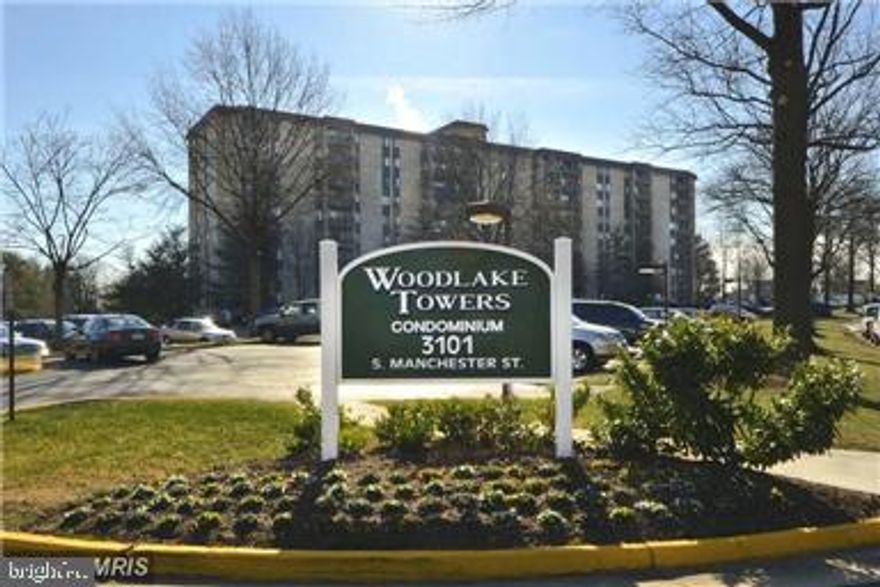 Visit this charming 1br/1ba condo at 3101 South Manchester St # 613-560 SQFT, sunny, renovated with updated Kitchen, newly carpeted and painted in the desirable Woodlake Towers community!
Enjoy great amenities: pool, gym, green spaces and ample parking. Easy commute to D.C. Convenient to shopping and dining. Condo fee includes ALL utilities!

***THIS PROPERTY IS PART OF A 1031 TAX EXCHANGE***OWNER IS WILLING TO HELP WITH CLOSING COST***ANXIOUS SELLER NEEDS TO SELL NOW***