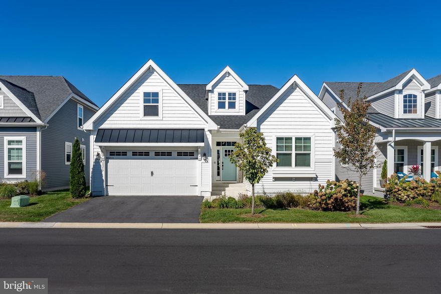 Welcome to the brand new Schell Brothers community of Marlin Chase. A quaint community of seventy-five single family homes, tucked into one of the best locations in the Bethany Beach area, just a few miles to the beach! With nearly 3,000 square feet of living space, this 4 bedroom, 3 full bathroom home was just completed in 2023 and is totally move-in ready! Enjoy a seamless open floor plan in the main living area with plenty of room to relax with friends and family. Prepare to entertain in this beautiful chef's kitchen with an oversized center island, stainless steel appliances, quartz countertops, double oven, and a five-burner gas range. Relax outdoors in the large screened-in porch overlooking your backyard. On those cooler evenings, step inside and cozy up to the fireplace, the centerpiece of the main living space. Spacious first floor primary suite with two walk-in closets, dual vanity, and a gorgeous tiled walk-in shower with a custom built-in bench. Also on the main level you'll find two guest rooms with a full bathroom and upstairs another bedroom with its own full bathroom. The upstairs open loft area provides a second living space for you and your guests to enjoy. A large unfinished attic offers additional storage or has excellent potential for future expansion; perfect for a bonus room, home office, or additional bedroom. This beautiful home comes complete with a large two-car garage for all of your storage needs. Bike and walk on the trails of James Farm Ecological Preserve and Fresh Pond State Park, both less than a mile away. Groceries, restaurants, and other conveniences are also located within a mile of the community or enjoy the resort-style community amenities including an outdoor pool, pickleball courts, grilling area, dog park, playground, and community garden.  Experience new construction at the Delaware Beaches, without the wait! Give us a call today to schedule your private tour.