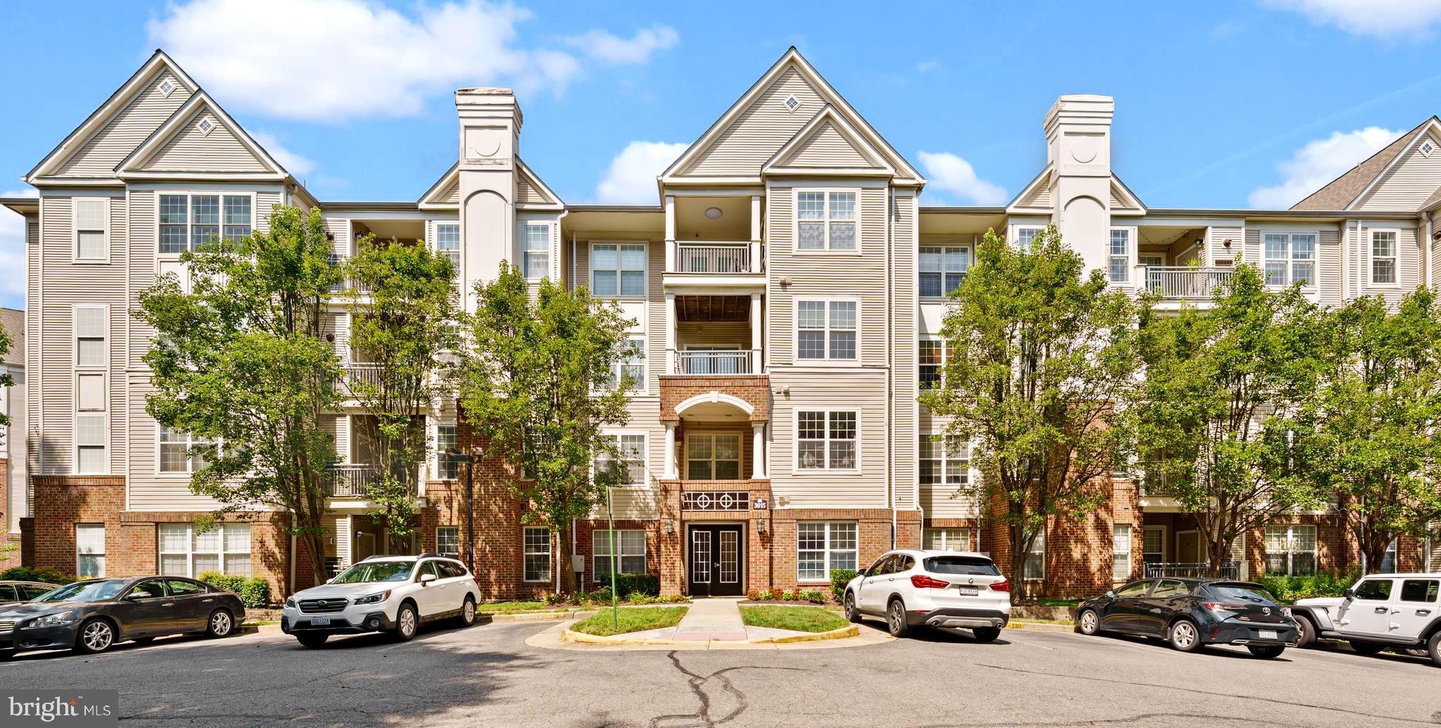 Sun‑filled corner 2BR/1BA condo in High Pointe at Jefferson, freshly painted and wrapped in windows on both sides for all‑day light. The granite & stainless kitchen flows into an open living/dining space with 9′ ceilings and a private balcony. Both bedrooms are generously sized and offer large walk‑in closets. Everyday convenience includes a full‑size washer/dryer, elevator access, and one garage parking space plus separate storage. Mechanical peace of mind: new 2024 water heater; AC approx. 2–3 yrs . Community amenities check every box—outdoor pool, fitness center, clubhouse, and a playground/tot lot. Location can’t be beat: less than 1 mile to the Mosaic District’s dining, shops, and theater; about 1 mile to Dunn Loring Metro and Inova Fairfax Hospital. Move‑in ready and beautifully positioned—see it today!