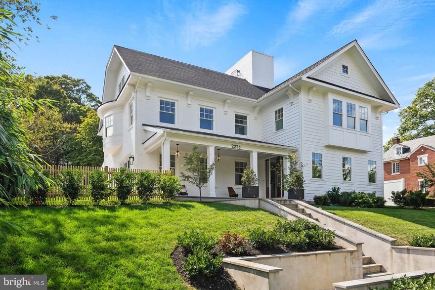 The epitome of elegance and modern comfort crafted by Bluestone Builders. Indulge in the extraordinary. This home is situated on a 9,000 sq ft lot and has 7 bedrooms, 6.5 bathrooms, wide plank brushed oak flooring, ELEVATOR to 4 floors and  a ROOF DECK. Welcomed by lighted  "bluestone"stairs, covered porch and beautiful entry foyer.  Enjoy a functional layout and unique floor plan offering open living spaces for entertaining or quiet family weekends at home. Guests are welcomed to a spacious entry foyer and open light-filled main level.  The main level layout offers so many options: main level bedroom with full bath OR home office; formal dining room or den/ study; breakfast, or, casual family room ... multi-functional! Side entry mud room with custom cubbies, storage, coat closet and powder room is perfect for keeping the active family organized! The  kitchen boasts an oversized island with seating, SS Sub Zero refrigerator, drawer microwave, Italian stove  w pot filler and custom hood w REMOTE! Adjoining breakfast area / family room enjoys a double sided gas fireplace with the living room. Beautiful sets of French doors open to the custom bluestone patio. Al fresco dining and entertaining is easy with the  outdoor kitchen: built-in grill and beverage refrigerator.  Enjoy evenings with the glow of  the fire table in the shadow of the illuminated Masonic Temple. Unwind to the gentle sound of the water feature. the Elevator services 4 floors: from the Basement to the 3 upper levels. Fenced in yard, landscaped grounds and ample parking. The primary suite is a retreat with vaulted ceilings, walk-in closet and second closet space, spa-like bathroom with soaking tub, oversized shower and double vanity. Two bedrooms share Jack & Jill bath. A fourth bedroom has an en-suite bath & vaulted ceilings. Laundry room is on the primary bedroom level. The third level with full bath is versatile: it is the  perfect party room with staircase to roof deck or a bedroom suite!  The open staircase leads to a ROOFTOP deck with panoramic views of the Capitol, D.C, National Harbor ! The perfect spot for fireworks or rooftop beverages overlooking the DMV! Finished lower level has  9’ ceilings, a recreation room which can easily accommodate a pool table, large sectional,  game table-ideal for hosting super bowl parties or movie nights. The walk-in pantry could also be outfitted to be a wine cellar! The  au pair suite with exterior entrance and natural light  can also function as a work out room or home office- there is a full bath as well. The house has 4 zones of HVAC for each floor. Alley access and 4 off-street parking spaces .  ADU  OR garage are OPTIONS available.  ADDITIONAL Hardscape and Plantings to be installed. Convenient to King St Metro, shops and restaurants in Old Town & Del Ray. Builder will INCLUDE 1 car GARAGE with acceptable offer.