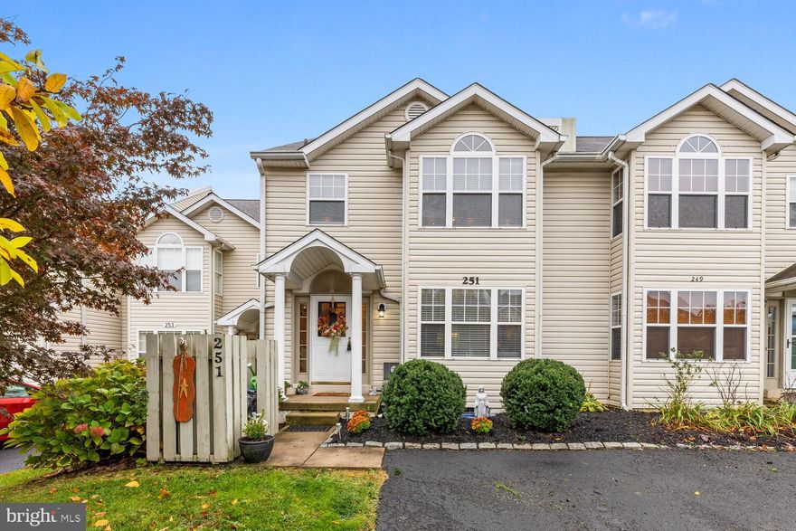 Beautifully remodeled large townhome in the highly desired Highlands neighborhood  with Two En Suite Bedrooms, upper level laundry, tons of storage in the basement and a quiet outdoor space with nice views.  Award winning Central Bucks School District. Low taxes, low association fee, and low maintenance!