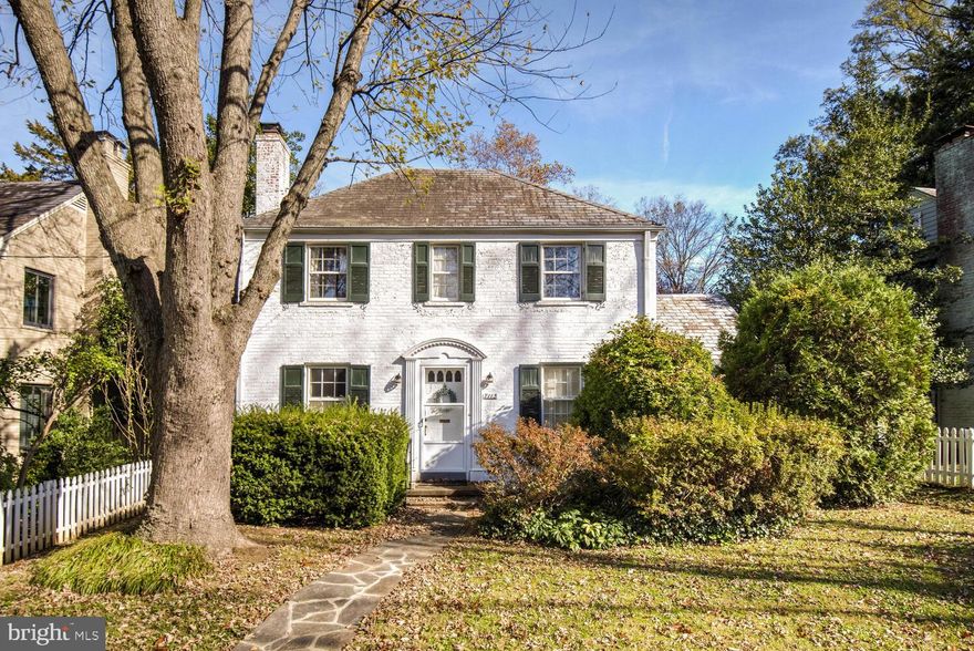 Charming Colonial in the Heart of Bradley Village, Bethesda, MD. Nestled in the highly sought-after Bradley Village neighborhood of Bethesda, this classic 3-bedroom, 1.5 bathroom Colonial has solid bones and timeless architecture.  This home is a blank canvas ready for your personal touch and creative vision. Set on a lovely lot surrounded by mature trees and a spacious backyard, this home offers a peaceful and private setting in one of Bethesda’s most desirable neighborhoods. This home’s outdoor space is ideal for entertaining and relaxation. With top-rated educational options, parks, shopping, and vibrant community amenities just a stone's throw away, this location possesses a top walking score.  Bring your tape measure, vision, creativity, and inspiration—this Colonial home offers endless potential to become your dream space. Don’t miss this rare opportunity to invest in a prime location with boundless possibilities.